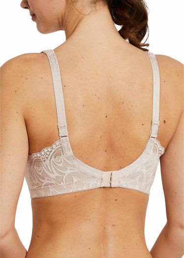 Soutien-gorge sans armatures dentelle Poudré