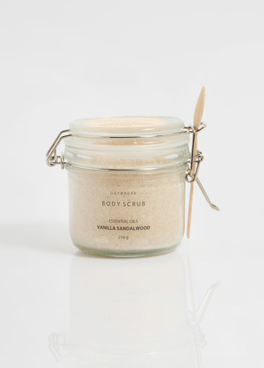 Gommage corps aux huiles essentielles Vanille santal