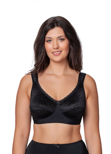 Soutien-gorge bretelles larges Noir