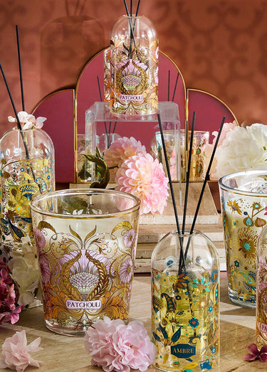 Bougie parfumée élégante en verre, Ilan Orange