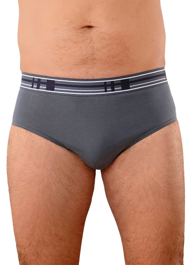 Slips fermés avec ceinture fantaisie Gris Lot 2