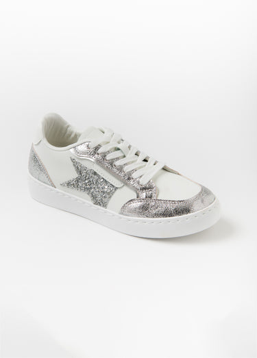 Baskets tendance avec détail étoile Gris