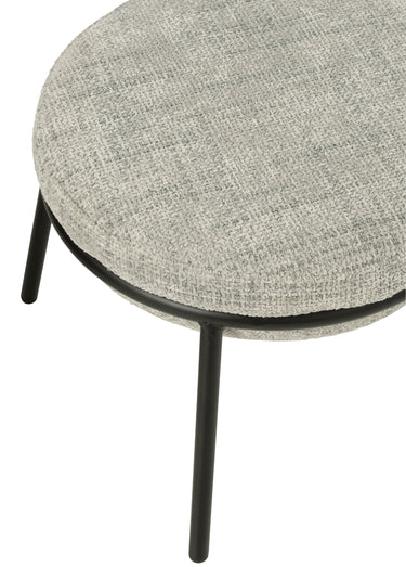 Fauteuil repos tissu + repose pieds 4G Gris