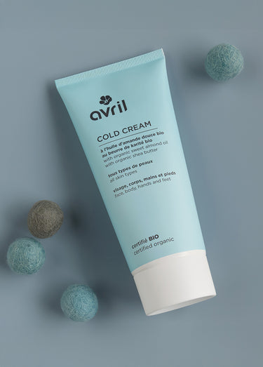 Cold cream BIO texture fluide au karité Blanc
