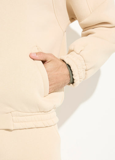 Ensemble détente chaud en molleton gratté Beige