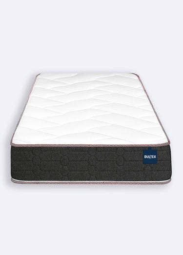 Matelas ferme en mousse anti_acariens, haut. 22cm Blanc