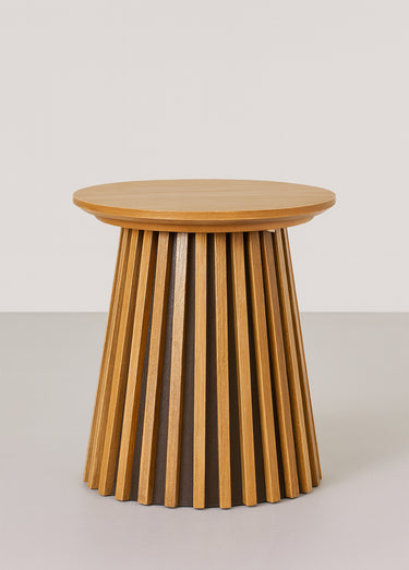 Table d'appoint en chêne plaqué 1C Chêne