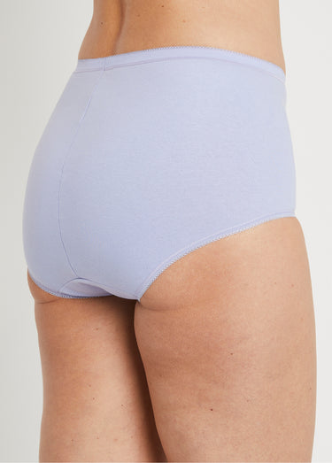 Culotte taille haute galbante Lavande