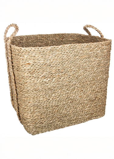 Set de 3 paniers rectangle roseau tressé Rectangle