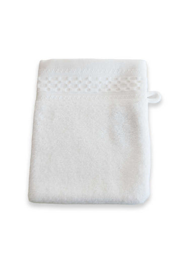 Ligne de linge de bain pur coton épais Blanc
