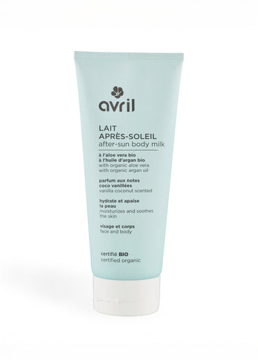 Lait après-soleil BIO à l'aloe vera Bleu