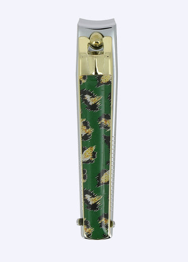 Coupe ongles en acier inox pour pédicure Leopard