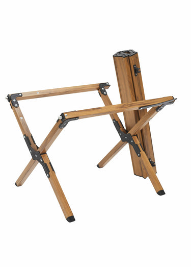 Table basse pliable bois + housse Naturel
