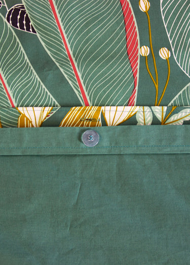 Parure housse de couette coton, exotic Multicolore