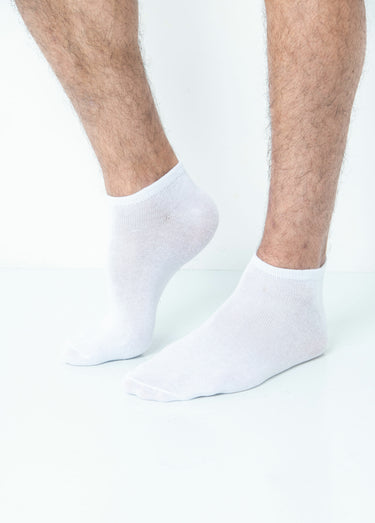 Chaussettes discrètes homme Blanc Lot3