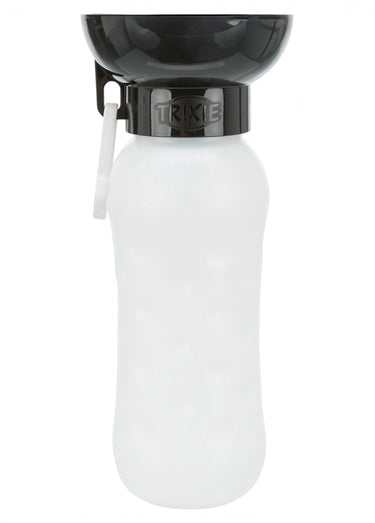 Gourde avec gamelle pour animaux Noir
