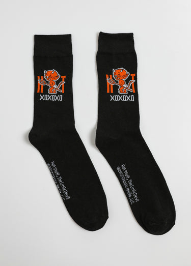 Paire de chaussettes, licence Hot Stuff Noir
