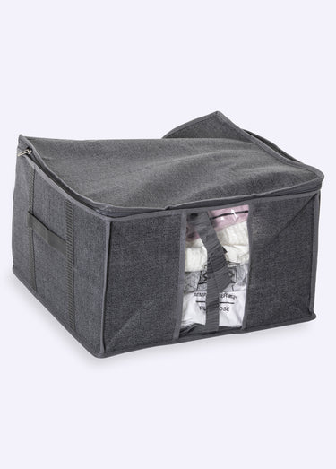 Petite housse de rangement sous vide Gris