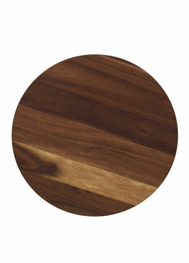 Table d'appoint en bois style ethnique Marron