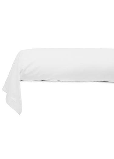 Taie pur coton uni RELAX Blanc