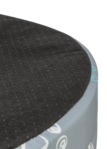 Lit polaire motif pattes JIMMY pour animaux Gris