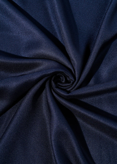Coupon habillement, viscose brillante Marine