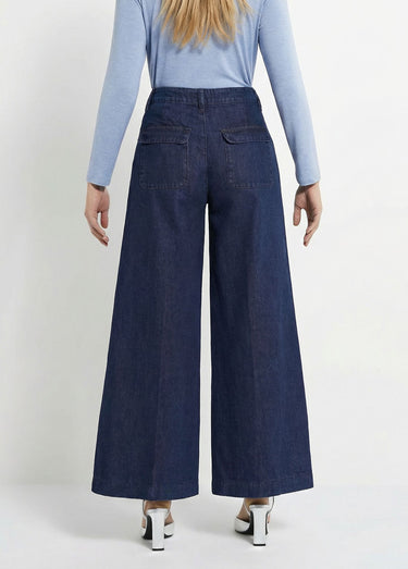 Jean large taille haute, spécial GRANDE Brut