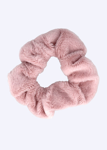 Chouchou pour les cheveux en velours Rose