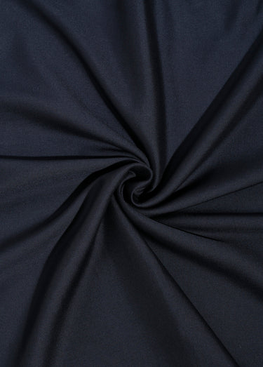 Coupon tissu habillement en viscose Marine