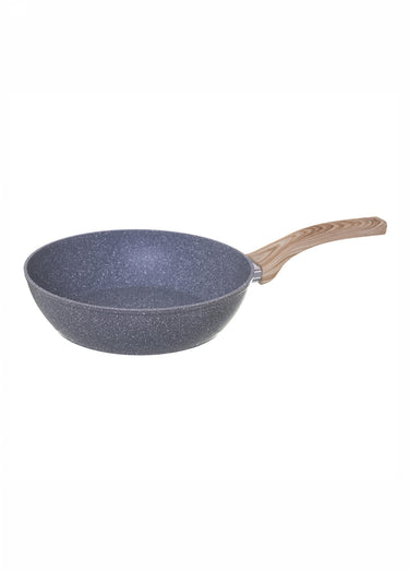 Sauteuse 28cm aluminium forgé anti adhérent Gris