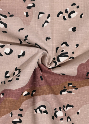 Coupon tissu imperméable armuré, savane Sable