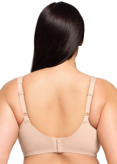 Soutien-gorge MagicLift Grand Maintien Coton Sans Armatures Spécial Grandes Tailles n°1001 Chair