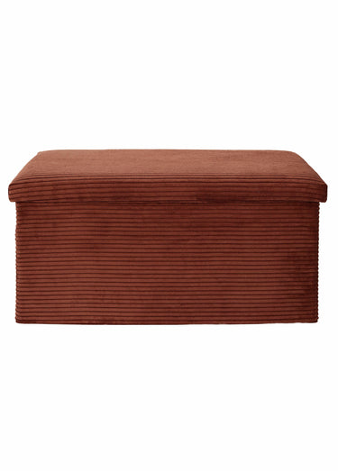 Pouf bouclette avec coffre de rangement 2B Terra