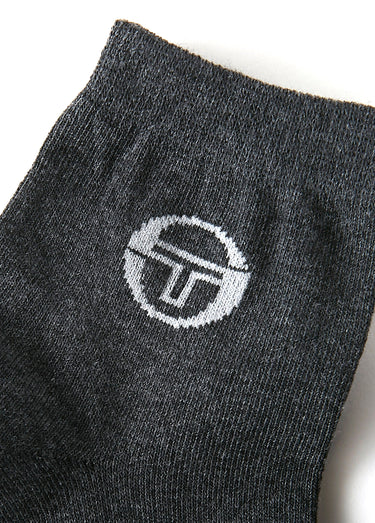 Chaussettes basses assorties, foncé Marine/Noir/Gris