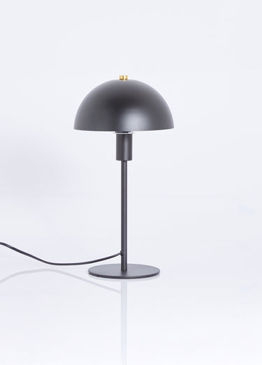 Lampe à poser en métal, style épuré Noir