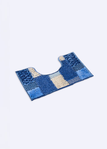 Tapis de bain fantaisie, antidérapant Bleu