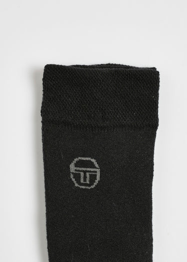 Lot de 2 Chaussettes, intérieur bouclette Noir/Gris