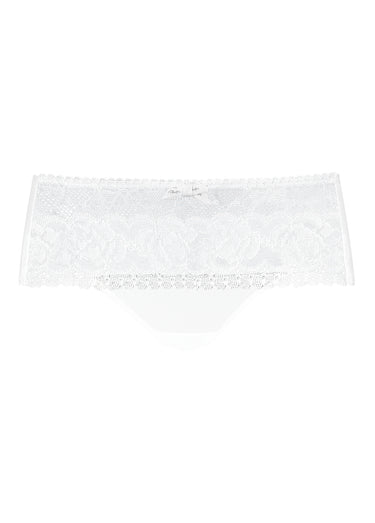 Culotte taille haute Flower Elegance Blanc