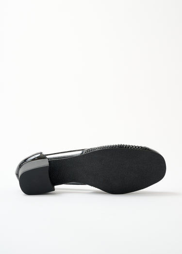 Escarpins cuir largeur confort pieds sensibles Noir