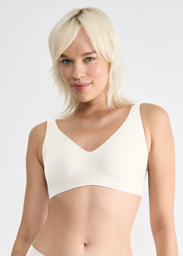 Soutien gorge invisible microfibre Blanc