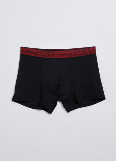 Boxers avec ceinture contrastée logo Assortis Noir