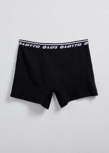 Boxer ceinture élastiquée logo, foncé Noir