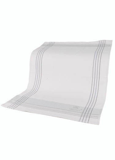 Torchons Géo en coton, assortis clairs Gris
