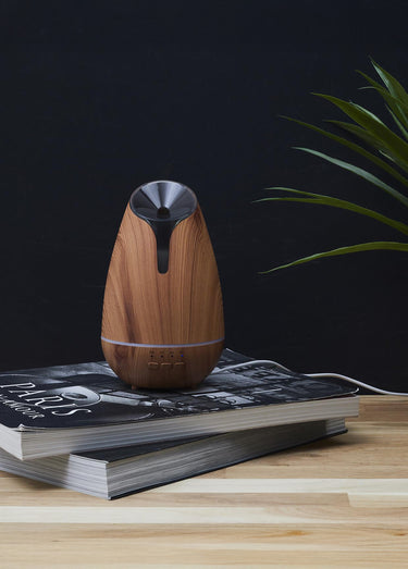 Diffuseur huile essentielle USB lumineux 1B Bois