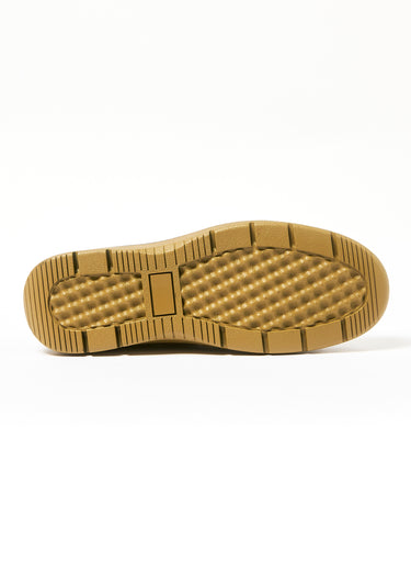 Chaussures bateau à lacets, simili cuir Camel