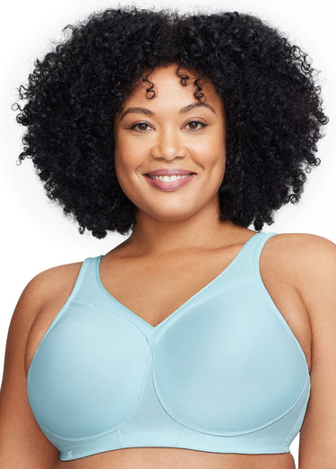 Soutien-gorge Sport MagicLift grande taille Bleu arctique