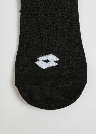 Socquettes de sport avec logo Noir