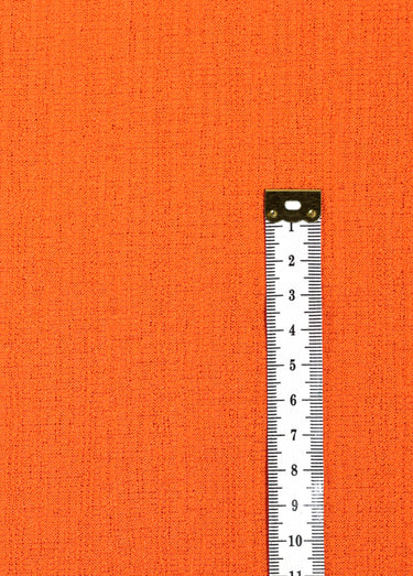 Coupon tissu habillement, jersey stretch Orange