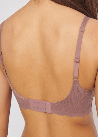 Soutien gorge microfibre graphique Cacao