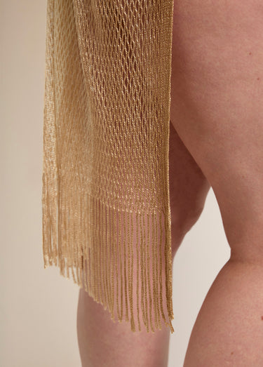 Robe de plage en maille multicolore Dore